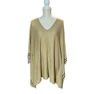 New! Zara poncho. Linen XS